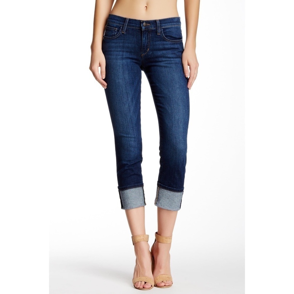 Joe’s Jeans Brilla Cuffed Cropped Jeans in Lexington Size 25 Sz. 0